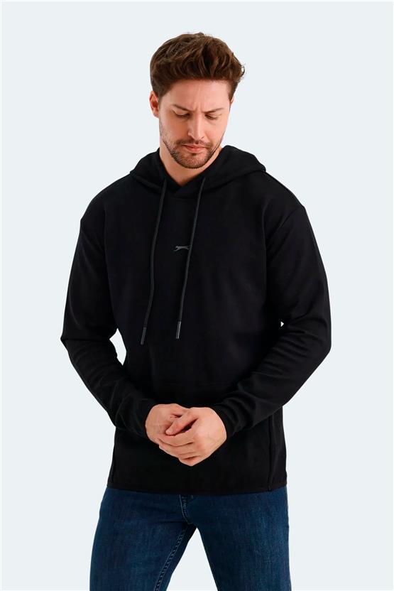 Slazenger Vadımır Sıyah Erkek Sweatshırt
