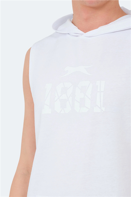 Slazenger Vasılısa Beyaz Erkek T-Shırt