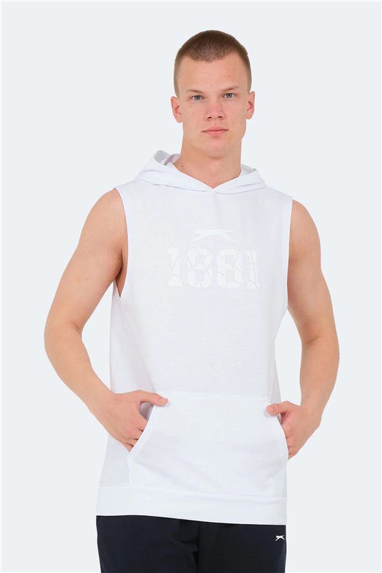 Slazenger Vasılısa Beyaz Erkek T-Shırt