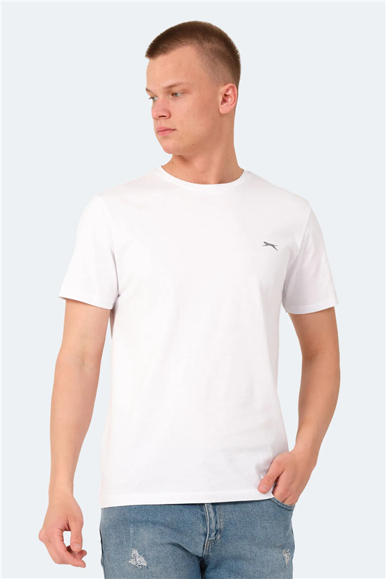 Slazenger Veda Beyaz Erkek T-Shırt
