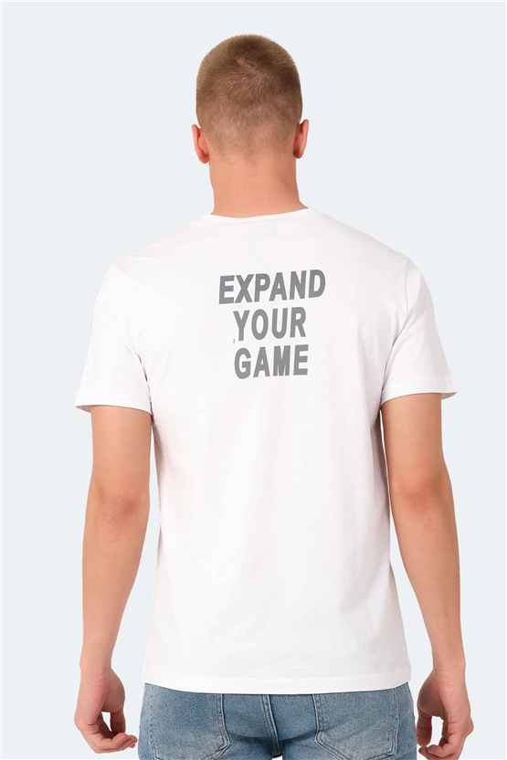 Slazenger Veda Beyaz Erkek T-Shırt