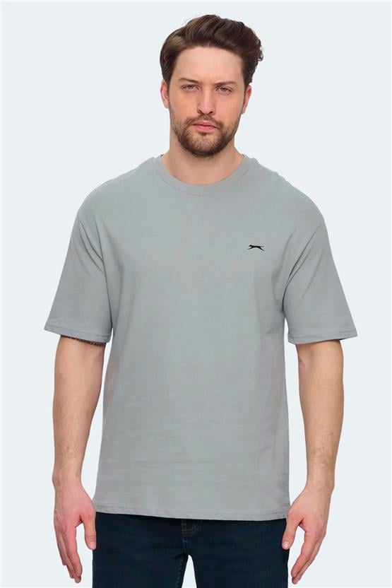 Slazenger Vellamo Grı Erkek T-Shırt