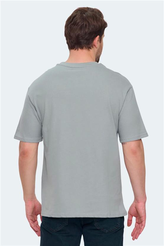 Slazenger Vellamo Grı Erkek T-Shırt