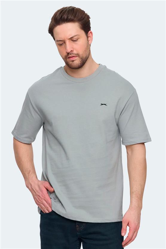 Slazenger Vellamo Grı Erkek T-Shırt