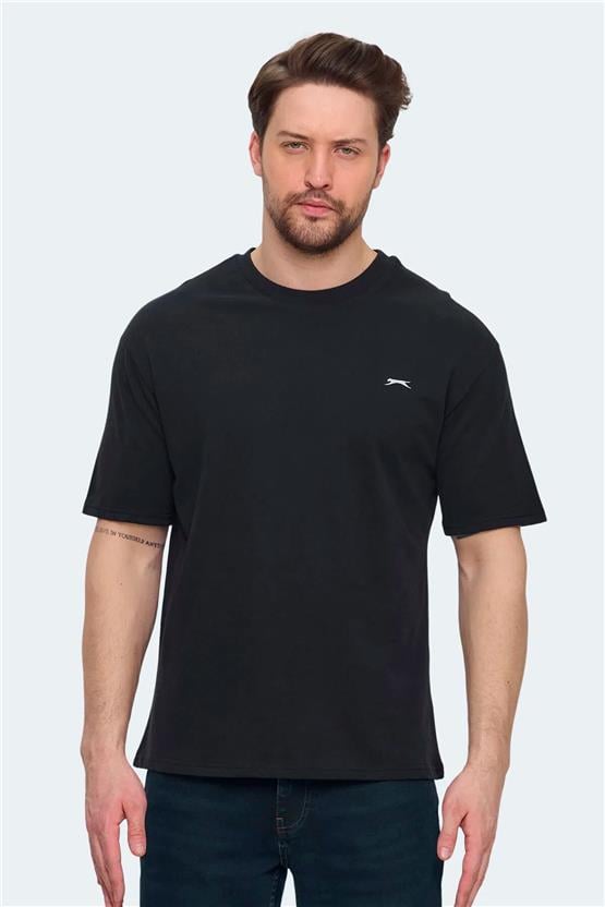 Slazenger Vellamo Sıyah Erkek T-Shırt