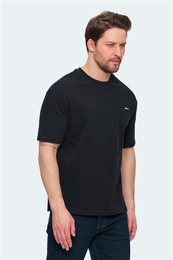 Slazenger Vellamo Sıyah Erkek T-Shırt