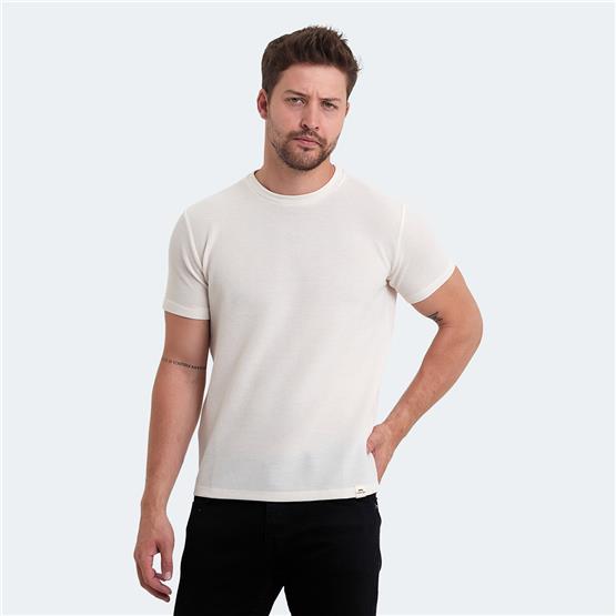 Slazenger Velvel Beyaz Erkek T-Shırt