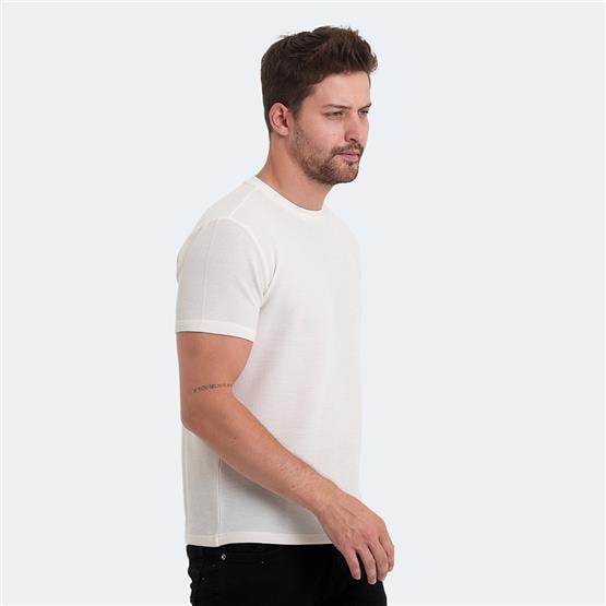 Slazenger Velvel Beyaz Erkek T-Shırt