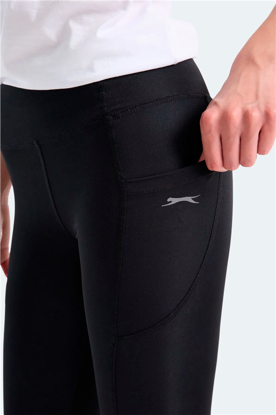 Slazenger Verıty Sıyah Kadın Tayt