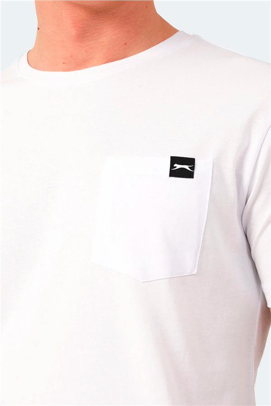 Slazenger Vesela Beyaz Erkek T-Shırt