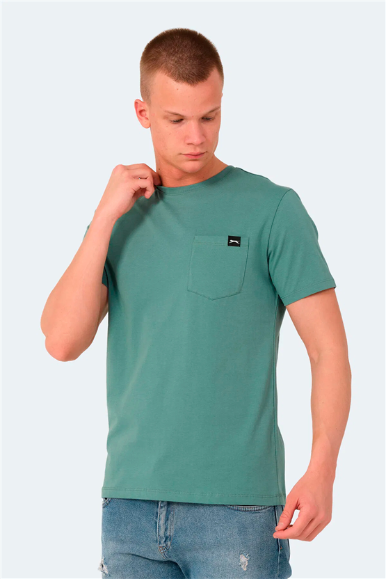 Slazenger Vesela Su Yesılı Erkek T-Shırt