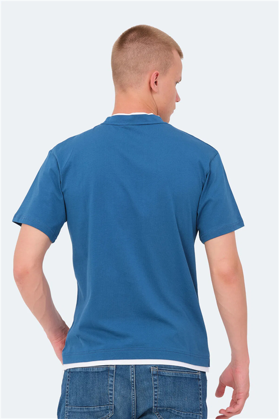 Slazenger Vrenı Petrol Erkek T-Shırt