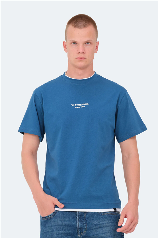 Slazenger Vrenı Petrol Erkek T-Shırt