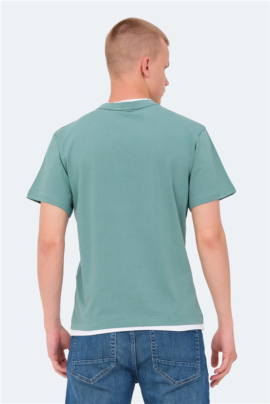 Slazenger Vrenı Su Yesılı Erkek T-Shırt