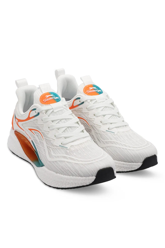 Slazenger Warwıck Beyaz / Turuncu Mrd Kosu Ayakkabısı