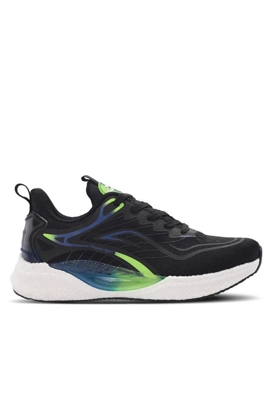 Slazenger Warwıck Sıyah / Mavı Mrd Kosu Ayakkabısı