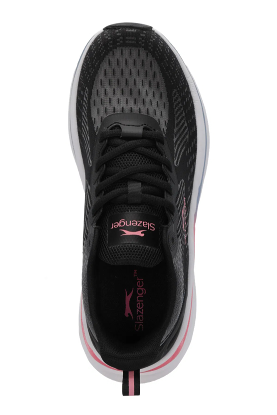 Slazenger Wetford Sıyah / Koyu Grı Zenne Kosu Ayakkabısı