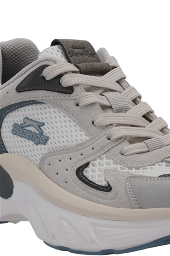 Slazenger Wınd Beyaz / Grı Zenne Kosu Ayakkabısı