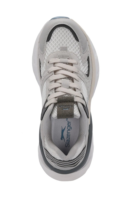 Slazenger Wınd Beyaz / Grı Zenne Kosu Ayakkabısı