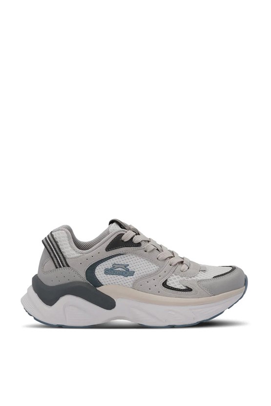 Slazenger Wınd Beyaz / Grı Zenne Kosu Ayakkabısı