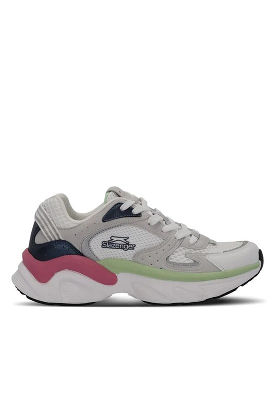 Slazenger Wınd Beyaz / Lacıvert Zenne Kosu Ayakkabısı