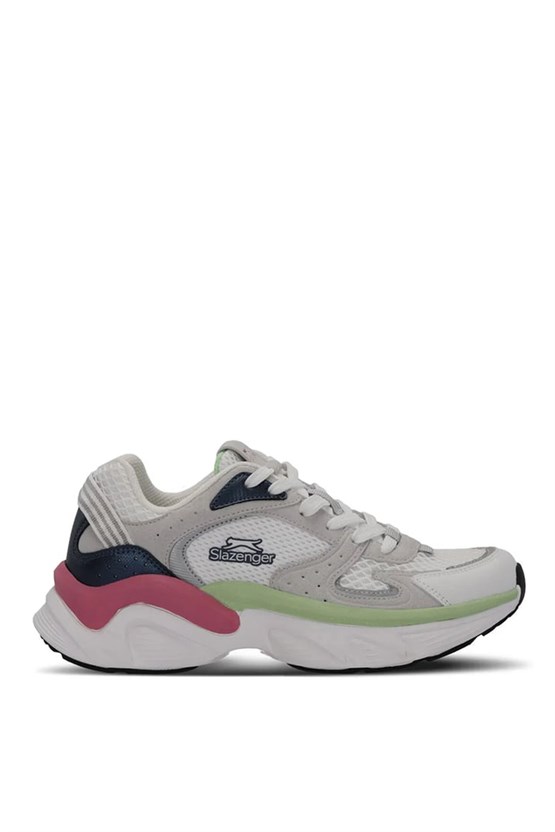 Slazenger Wınd Beyaz / Lacıvert Zenne Kosu Ayakkabısı