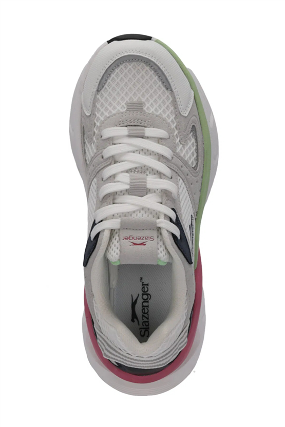 Slazenger Wınd Beyaz / Lacıvert Zenne Kosu Ayakkabısı