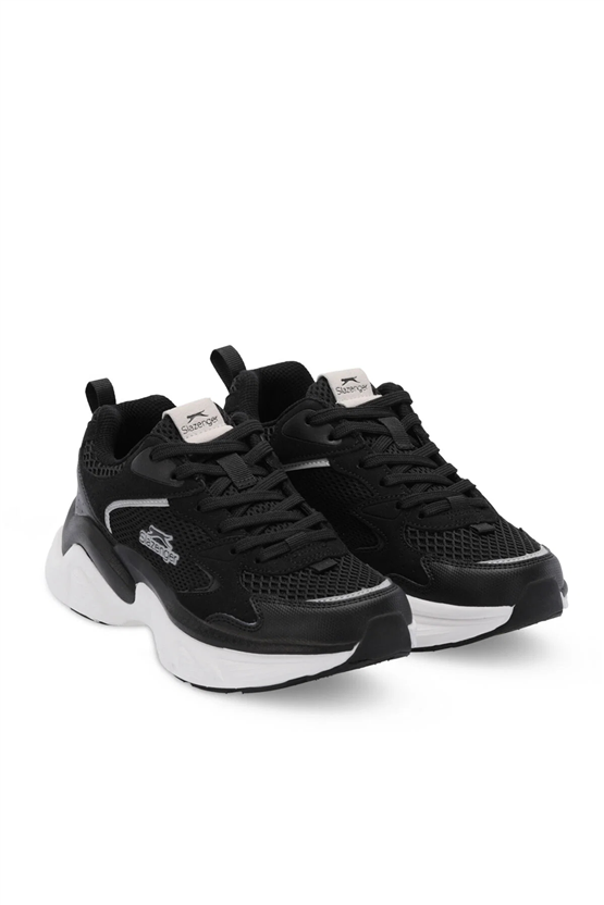 Slazenger Wınd Sıyah / Grı Zenne Kosu Ayakkabısı
