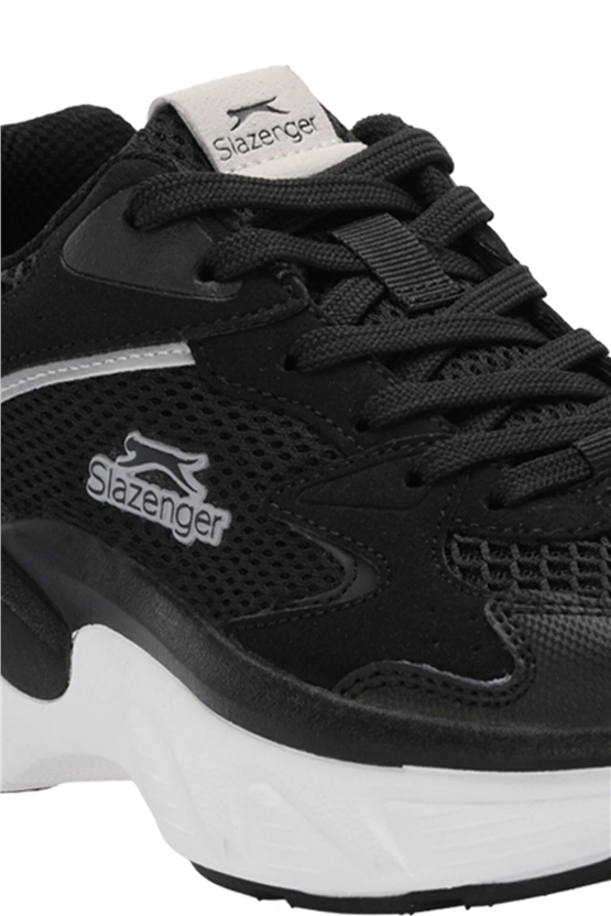 Slazenger Wınd Sıyah / Grı Zenne Kosu Ayakkabısı