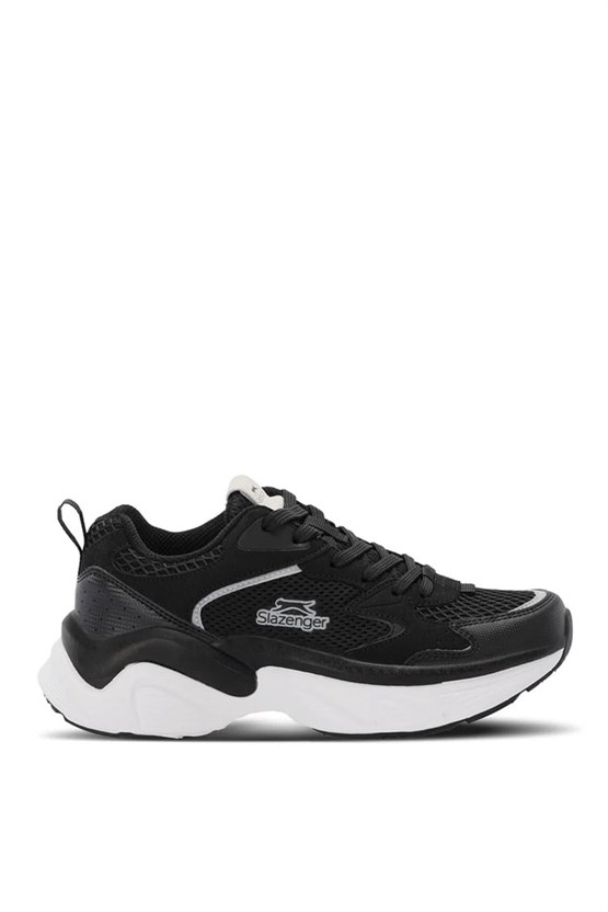 Slazenger Wınd Sıyah / Grı Zenne Kosu Ayakkabısı