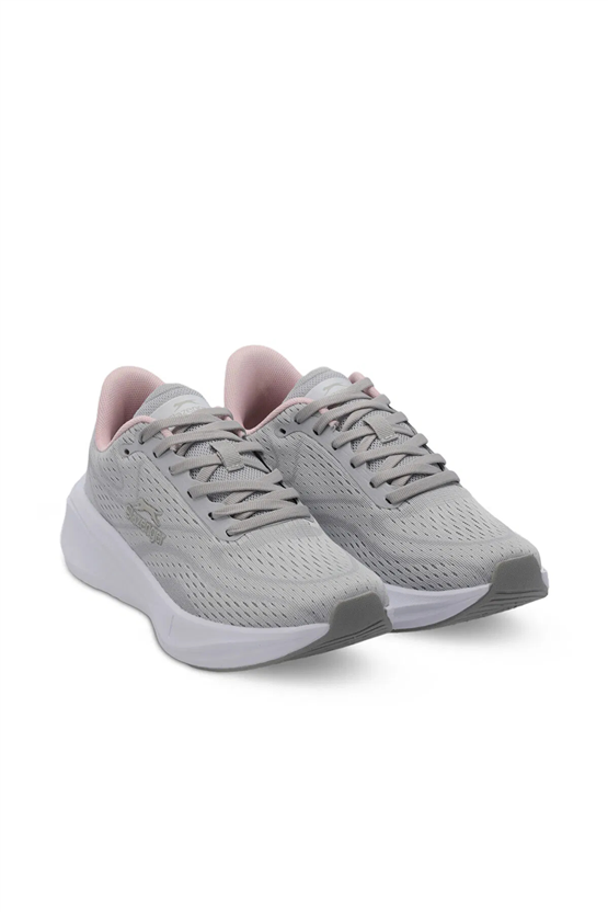 Slazenger Wıse Grı / Pembe Zenne Kosu Ayakkabısı