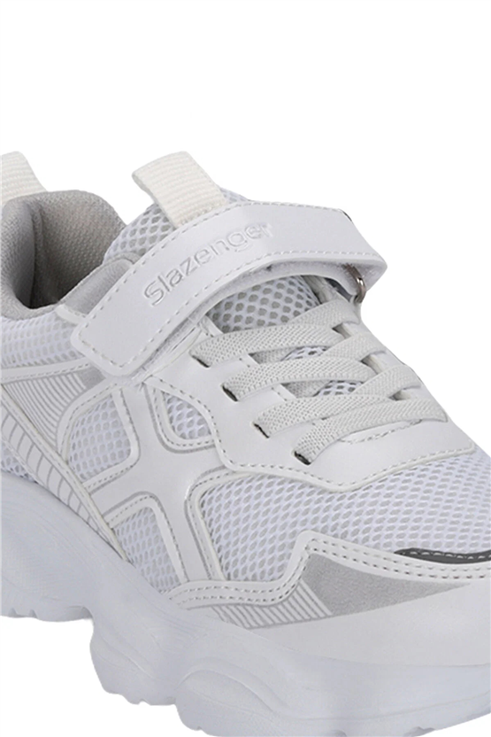 Slazenger Y26 Sa16Lf020-039 Fızzy Beyaz / Gümüş Filet Unisex Günlük Ayakkabı