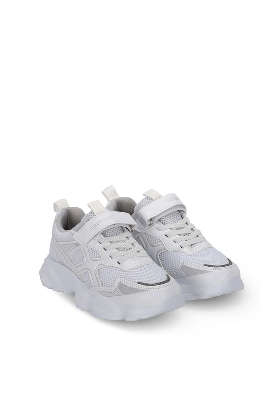 Slazenger Y26 Sa16Lf020-039 Fızzy Beyaz / Gümüş Filet Unisex Günlük Ayakkabı