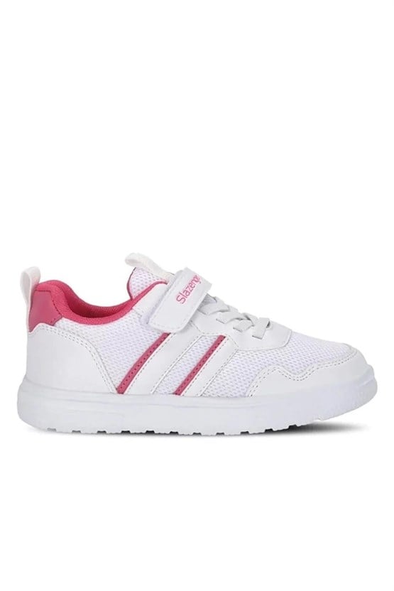Slazenger Y26 Sa16lf022-060 Fiora Beyaz / Fuşya Filet Kız Çocuk Spor Ayakkabı