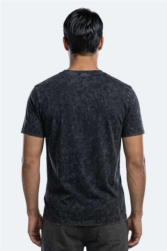 Slazenger Zair Siyah Erkek T-Shırt