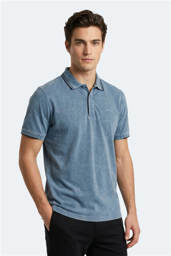 Slazenger Zale İndigo Erkek T-Shırt