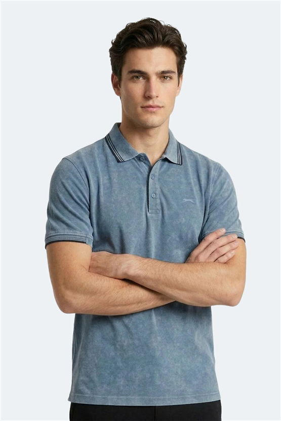 Slazenger Zale İndigo Erkek T-Shırt