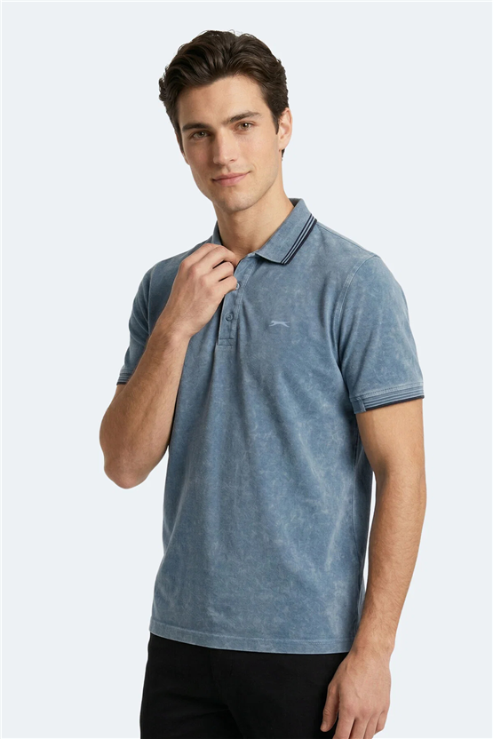 Slazenger Zale İndigo Erkek T-Shırt