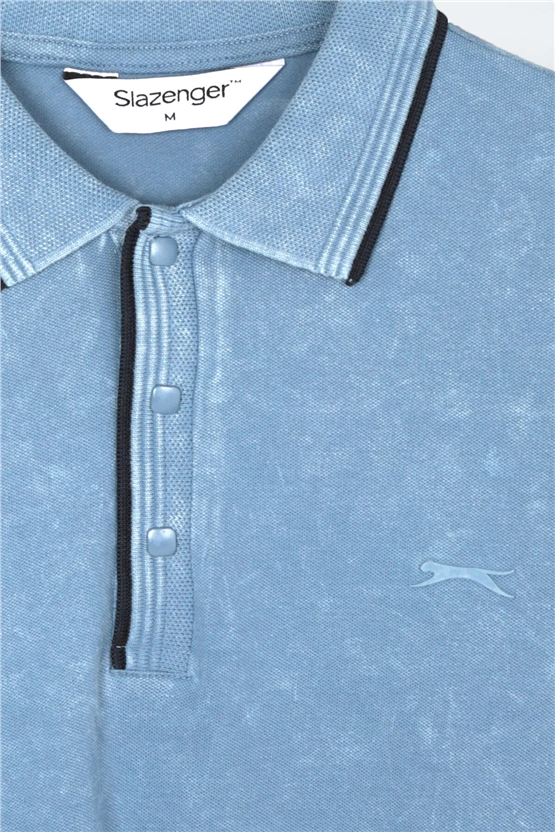 Slazenger Zale İndigo Erkek T-Shırt