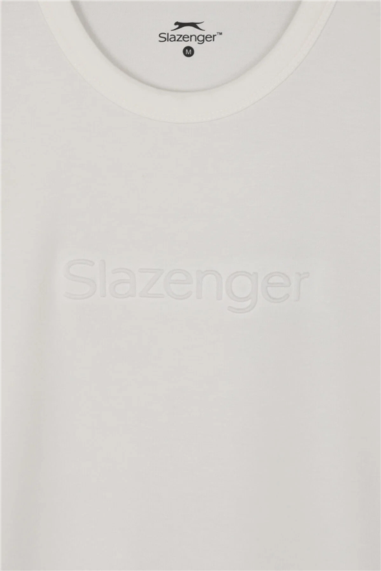 Slazenger Zuranis Beyaz  Erkek T-Shırt