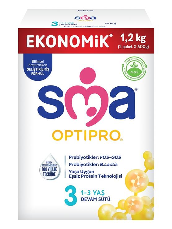 SMA OPTIPRO 2 2X600GR PROBIYOTIK DEVAM SUTU
