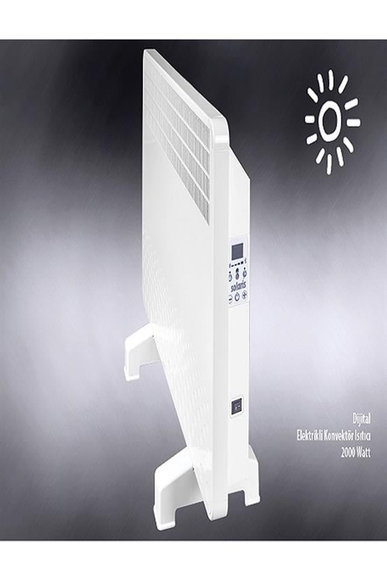 Solaris KIP4570 Dijital Konvektör Isıtıcı 2500 Watt