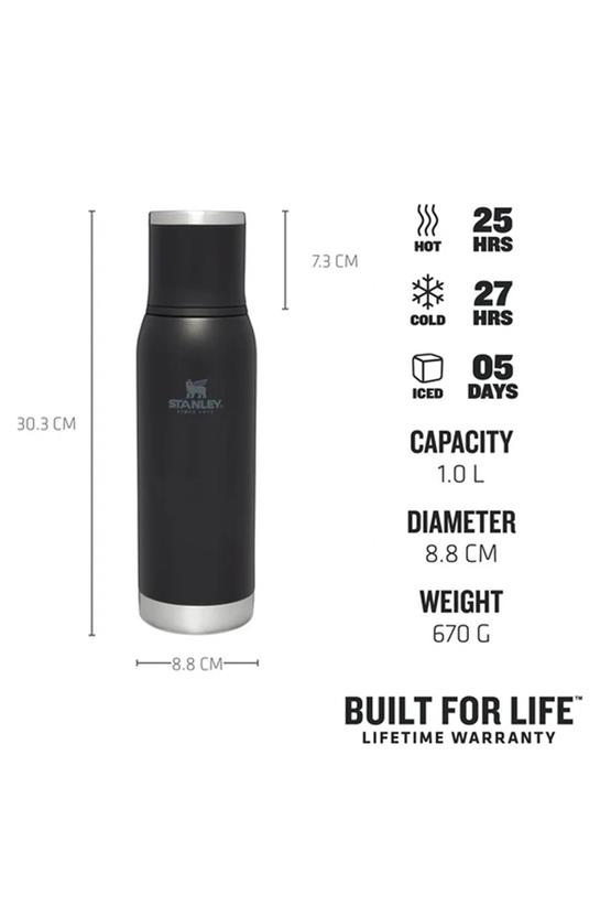 Stanley The Adventure To-Go Bottle 1.0L / 1.1 QT Black