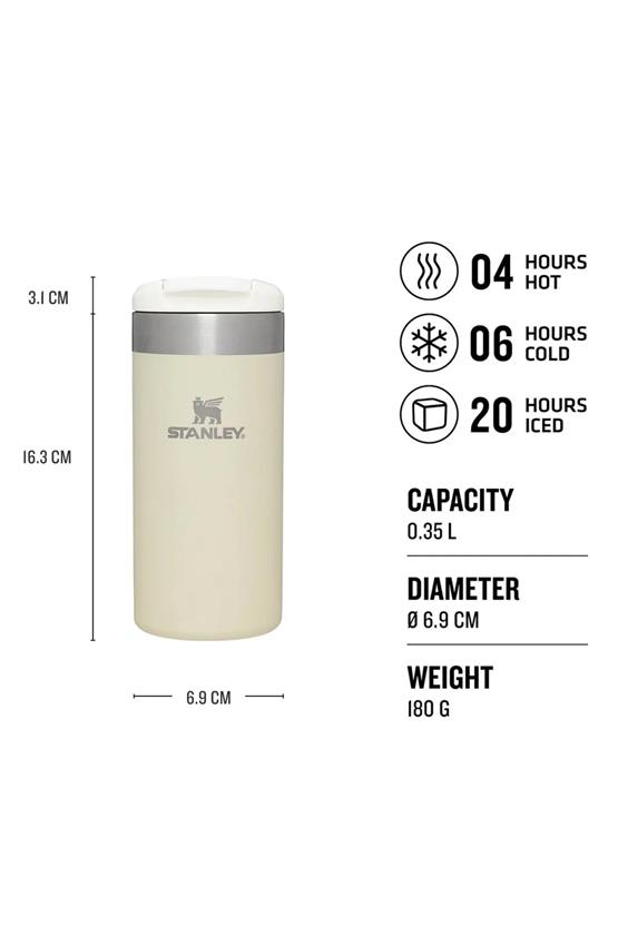 Stanley The AeroLight Transit Mug .35L / 12oz Cream Metallic (New)