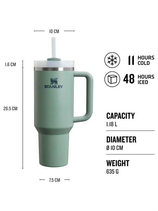 Stanley The Quencher H2.O FlowState Tumbler 1.18L / 40oz Shale