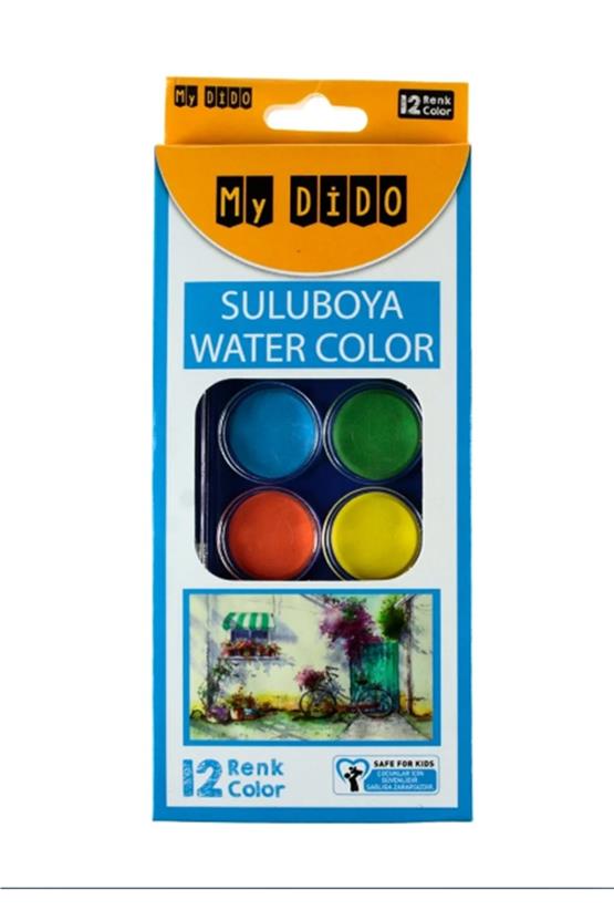 Sudor Mydıdo Sulu Boya 12 Lı Kucuk
