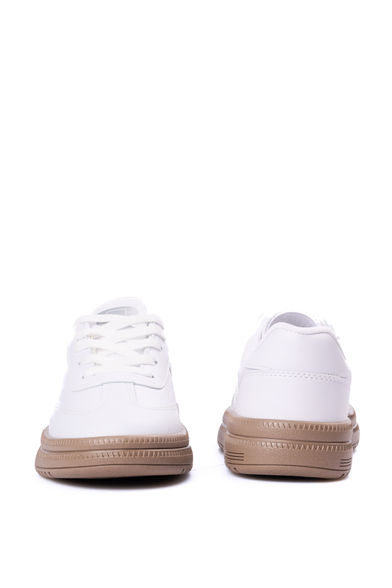 Sunflex 510 Beyaz-Beyaz Grs Sneaker Ayakkabı