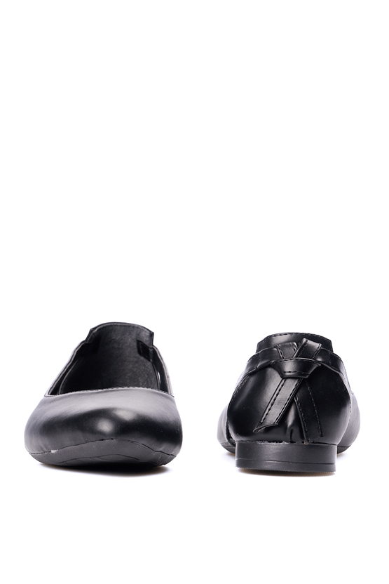 Swell Soft 01 201 Sıyah Bayan Babet Ayakkabı