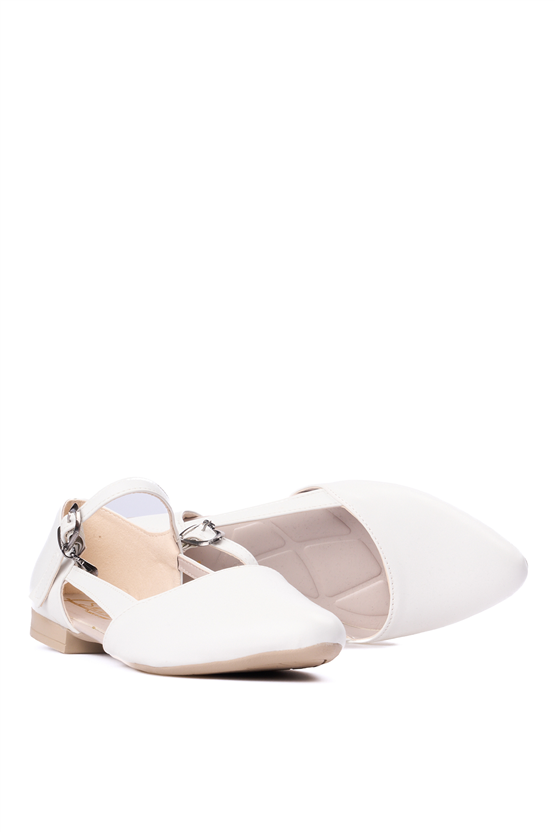 Swell Soft 01 231 Beyaz Bayan Babet Ayakkabı