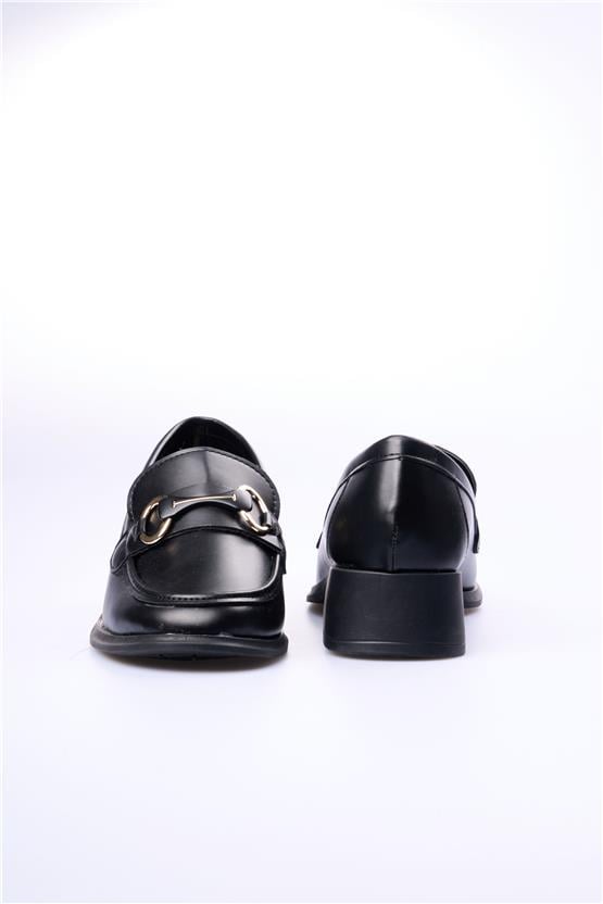Swell Soft 01-5549 Siyah Kadın Loafer Ayakkabı